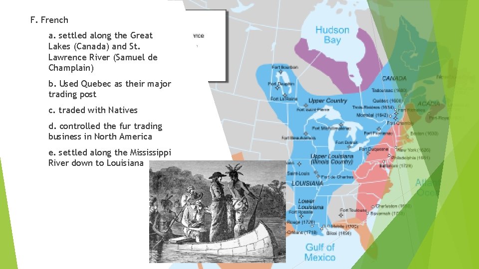 F. French a. settled along the Great Lakes (Canada) and St. Lawrence River (Samuel F. French a. settled along the Great Lakes (Canada) and St. Lawrence River (Samuel