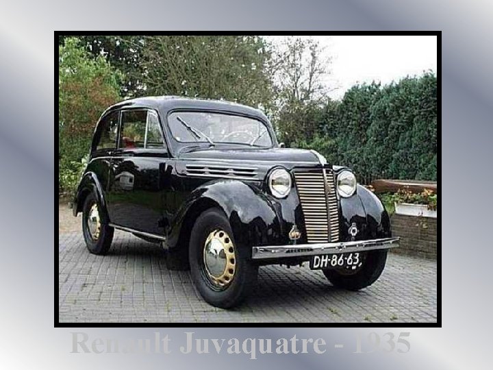 Renault Juvaquatre - 1935 