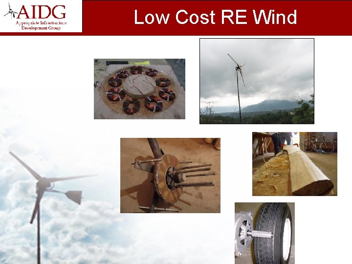 Low Cost RE Wind 