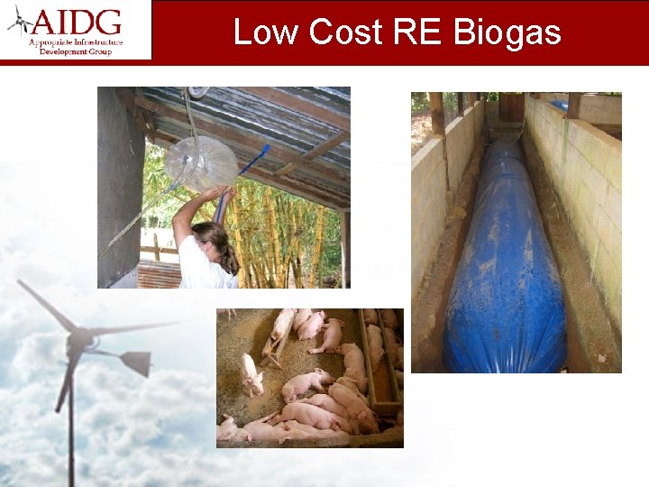 Low Cost RE Biogas 