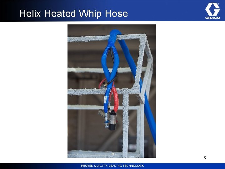 Helix Heated Whip Hose 6 