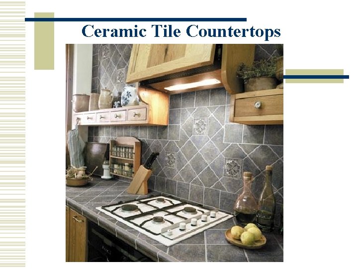 Ceramic Tile Countertops 