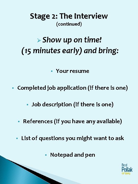 Interview Training For The Job You Want Educating