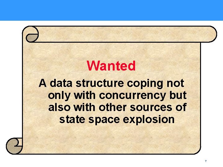 Wanted A data structure coping not only with concurrency but also with other sources