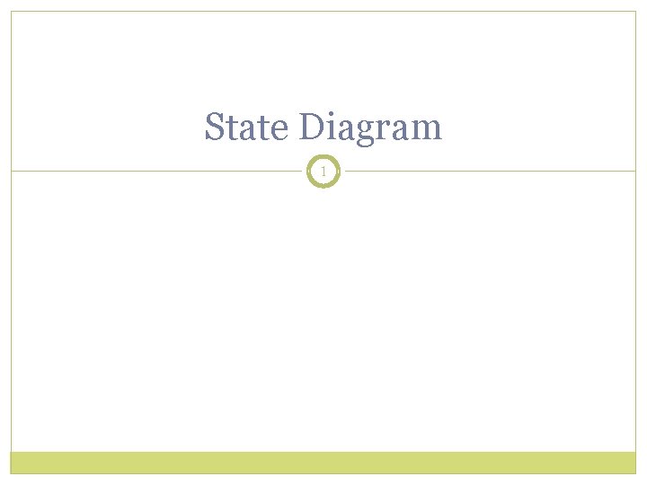 State Diagram 1 