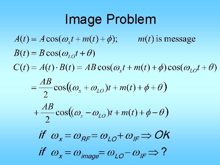 Image Problem 