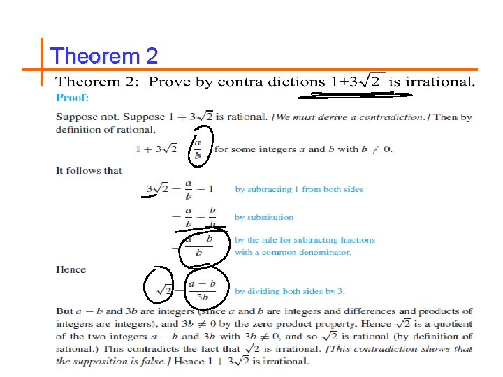 Theorem 2 