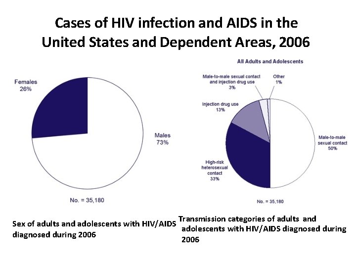 Cases of HIV infection and AIDS in the United States and Dependent Areas, 2006