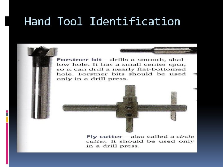 Hand Tool Identification 