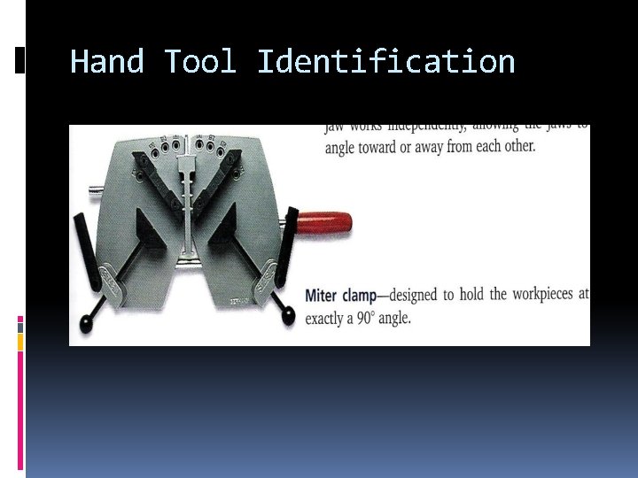 Hand Tool Identification 