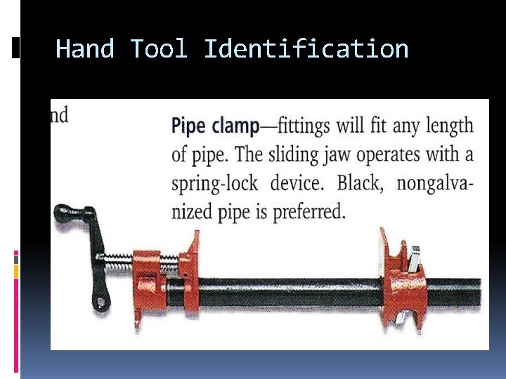 Hand Tool Identification 