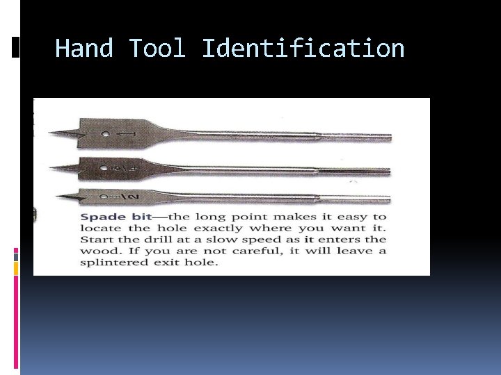 Hand Tool Identification 