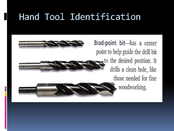 Hand Tool Identification 