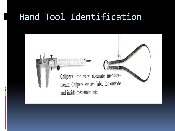 Hand Tool Identification 