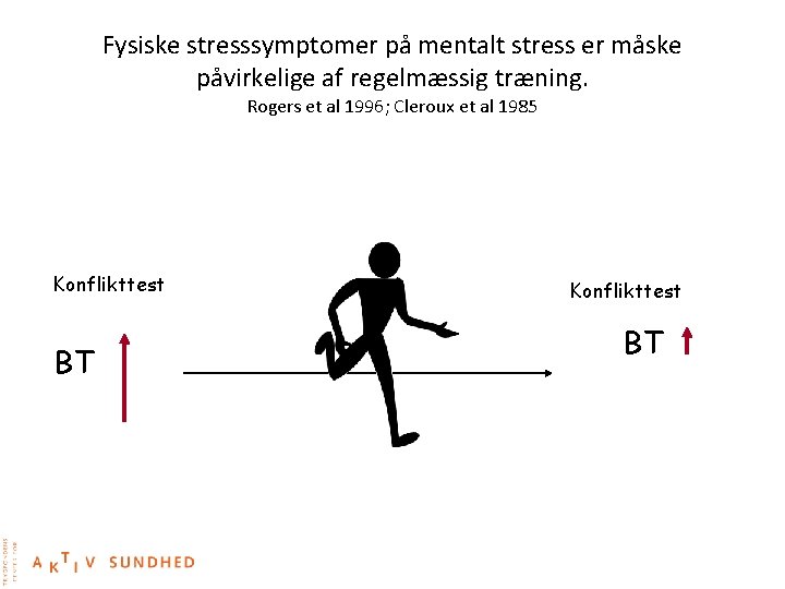 Fysiske stresssymptomer på mentalt stress er måske påvirkelige af regelmæssig træning. Rogers et al