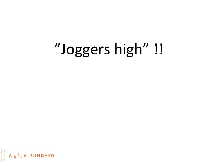 ”Joggers high” !! 