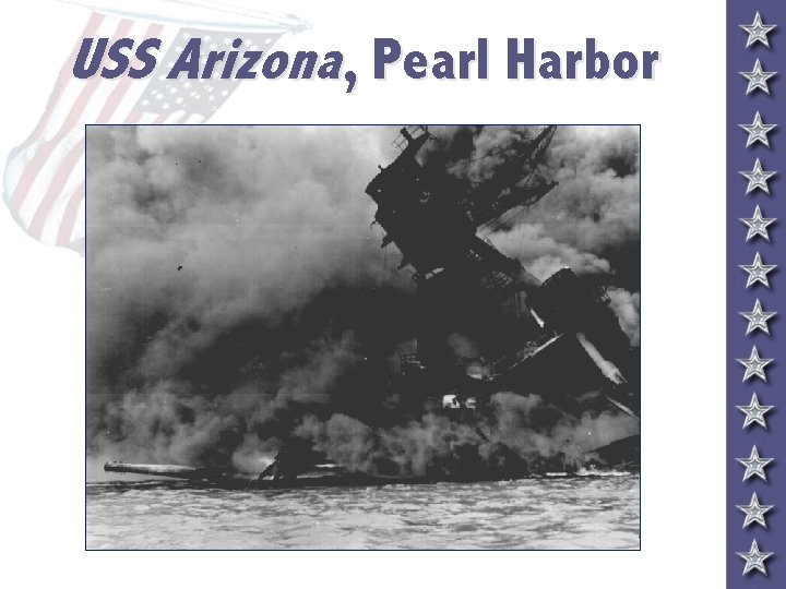 USS Arizona, Pearl Harbor 