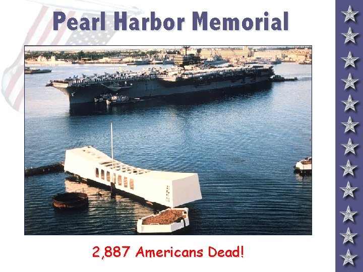 Pearl Harbor Memorial 2, 887 Americans Dead! 