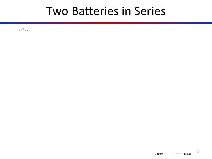 Two Batteries in Series Why light bulb is brighter with two batteries? Two batteries