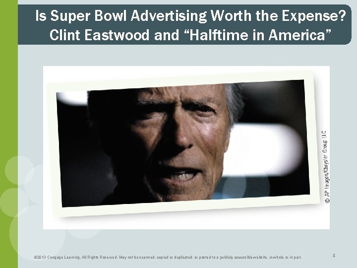 Is Super Bowl Advertising Worth the Expense? Clint Eastwood and “Halftime in America” ©