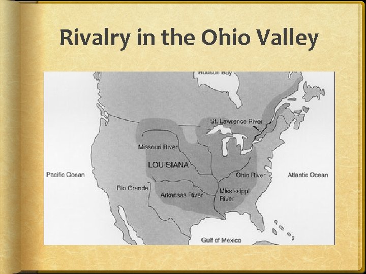 Rivalry in the Ohio Valley Rivalry in the Ohio Valley
