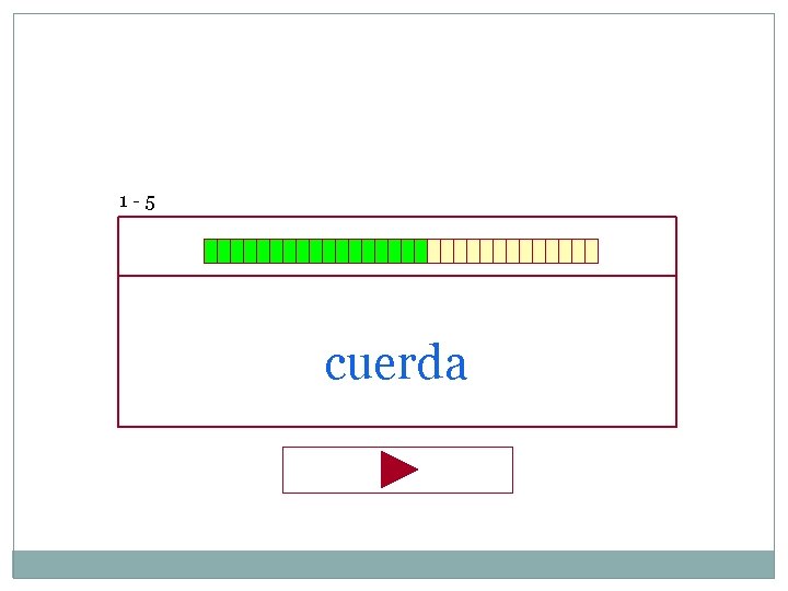 1 -5 cuerda 