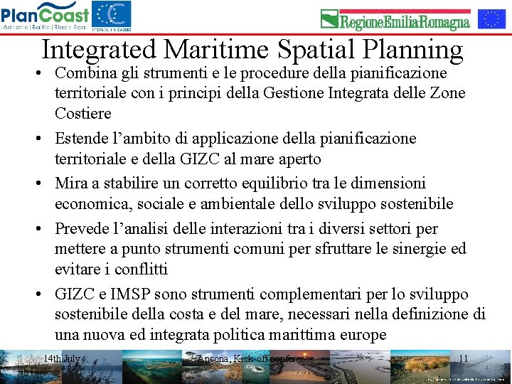 International Plan Coast Conference Integrated Coastal Zone Management