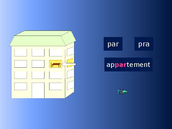 1 par pra appartement a…tement 