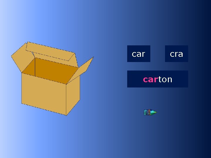 2 car cra carton …ton 