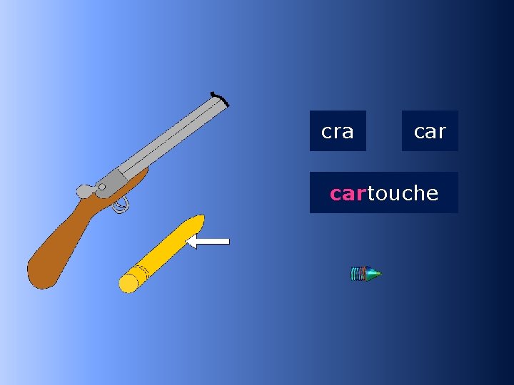 1 car cra cartouche …touche 