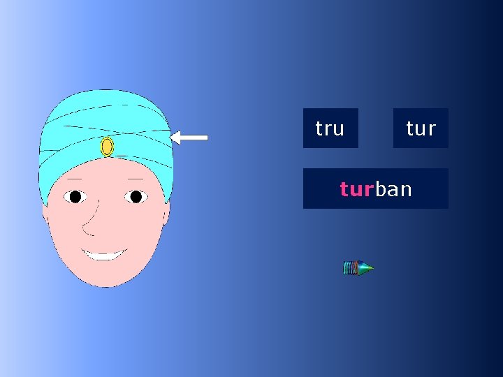 1 tur tru turban …ban 
