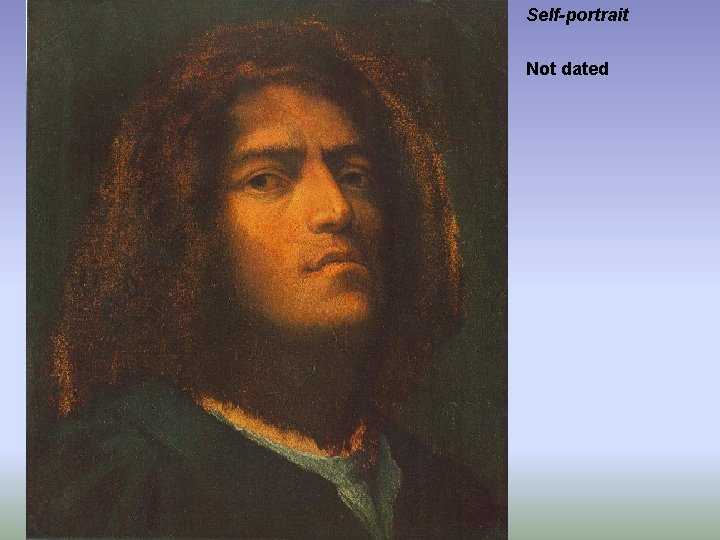 Self-portrait Not dated 
