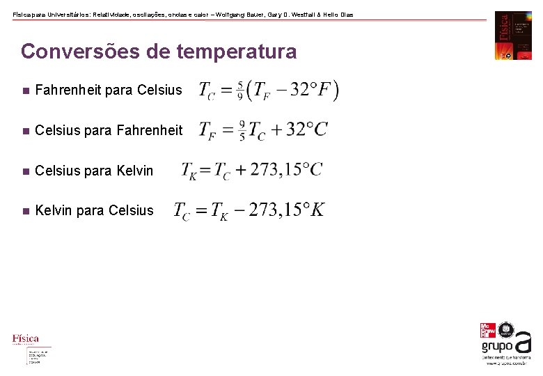 Física para Universitários: Relatividade, oscilações, ondas e calor – Wolfgang Bauer, Gary D. Westfall