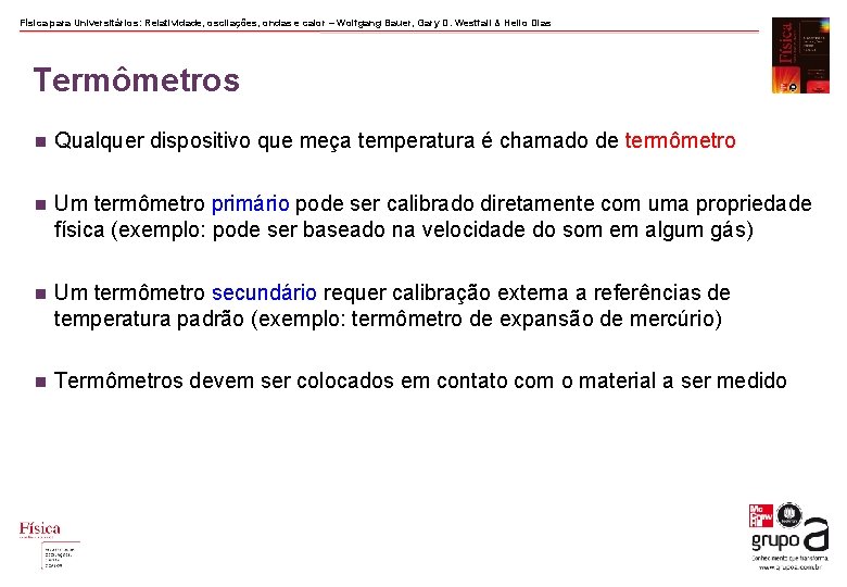 Física para Universitários: Relatividade, oscilações, ondas e calor – Wolfgang Bauer, Gary D. Westfall
