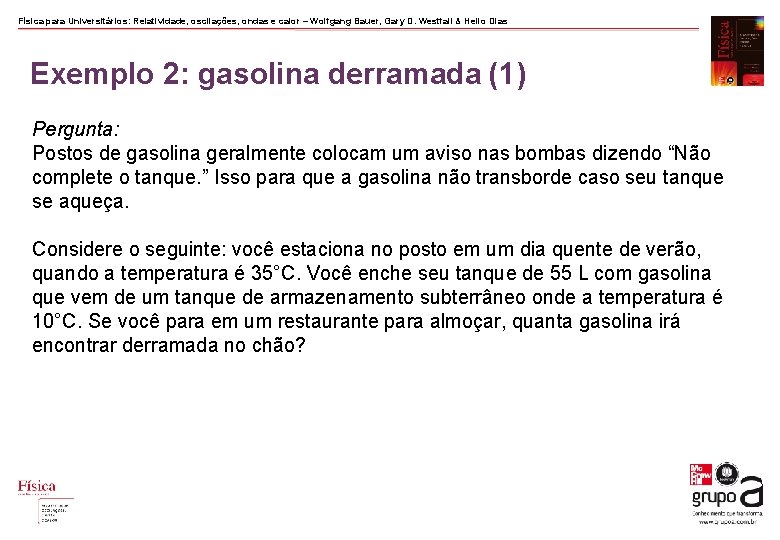 Física para Universitários: Relatividade, oscilações, ondas e calor – Wolfgang Bauer, Gary D. Westfall