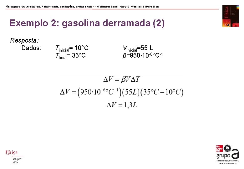 Física para Universitários: Relatividade, oscilações, ondas e calor – Wolfgang Bauer, Gary D. Westfall