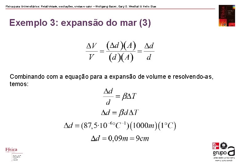 Física para Universitários: Relatividade, oscilações, ondas e calor – Wolfgang Bauer, Gary D. Westfall
