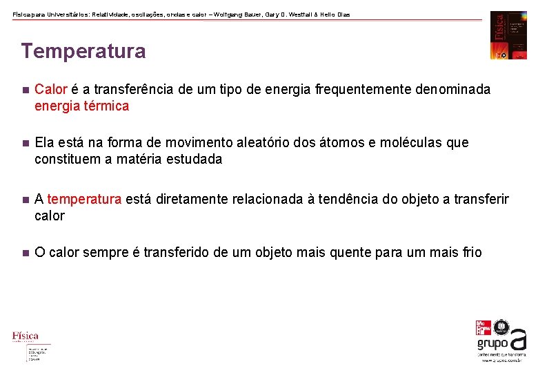 Física para Universitários: Relatividade, oscilações, ondas e calor – Wolfgang Bauer, Gary D. Westfall