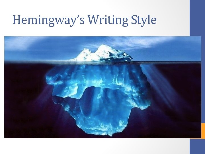 Hemingway’s Writing Style 