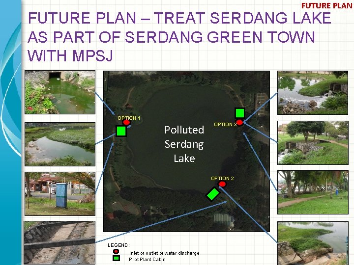 FUTURE PLAN – TREAT SERDANG LAKE AS PART OF SERDANG GREEN TOWN WITH MPSJ