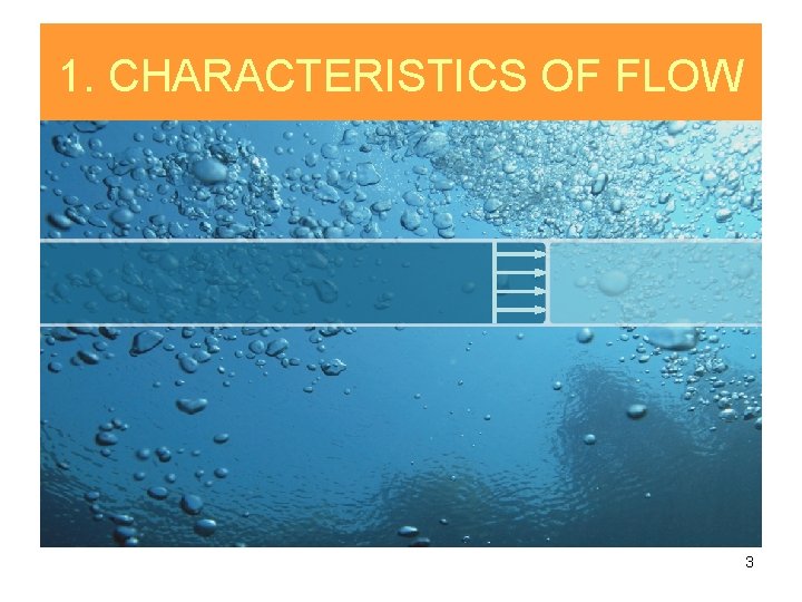 1. CHARACTERISTICS OF FLOW 3 