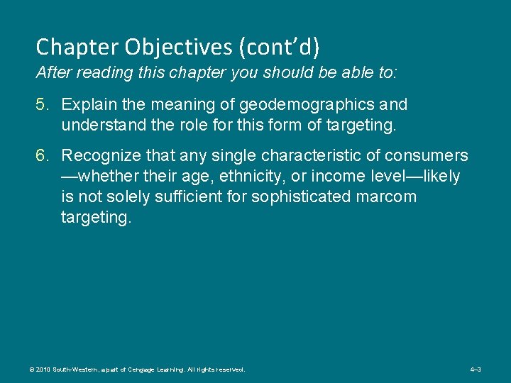 Chapter Objectives (cont’d) After reading this chapter you should be able to: 5. Explain