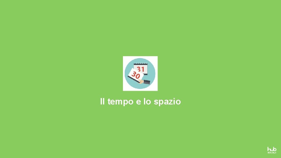 Il tempo e lo spazio 