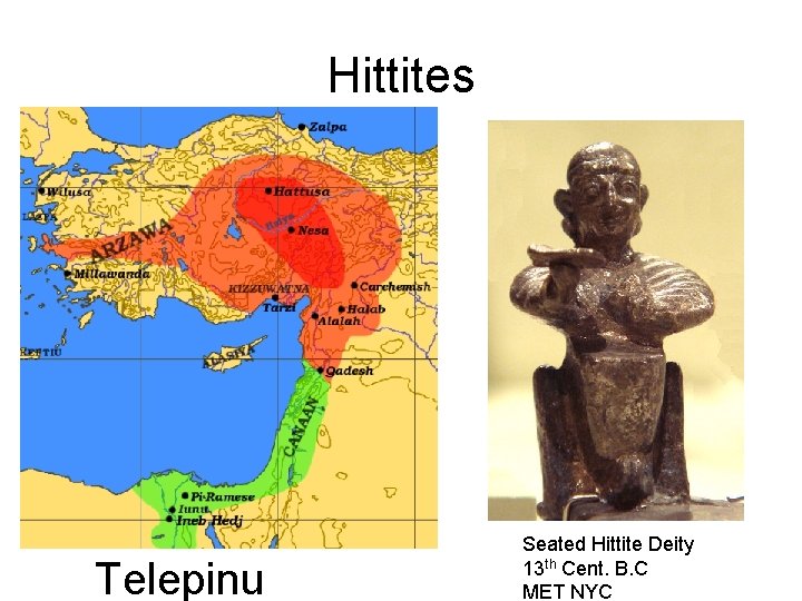 Hittites Telepinu Seated Hittite Deity 13 th Cent. B. C MET NYC 