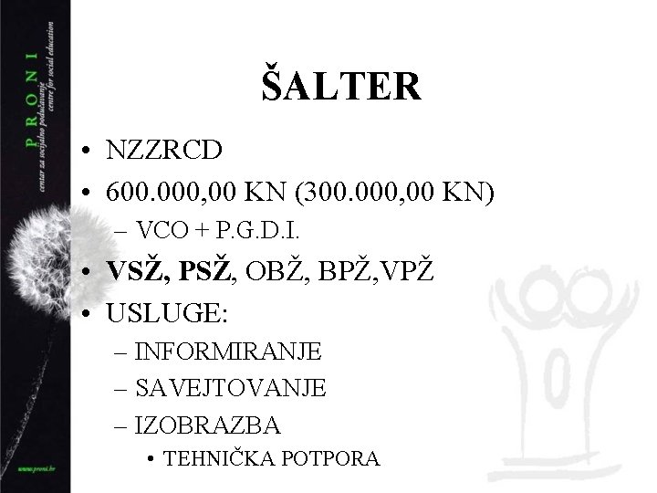 ŠALTER • NZZRCD • 600. 000, 00 KN (300. 000, 00 KN) – VCO