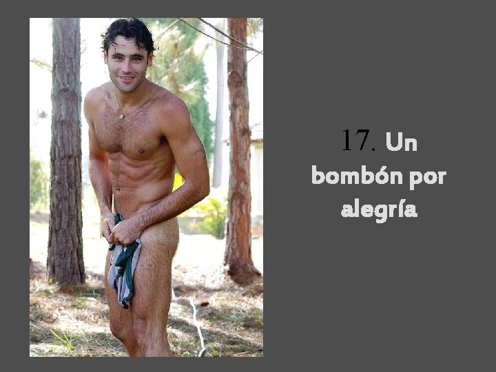 17. Un bombón por alegría 