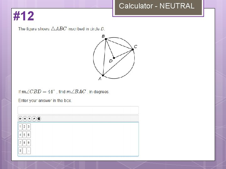 #12 Calculator - NEUTRAL 