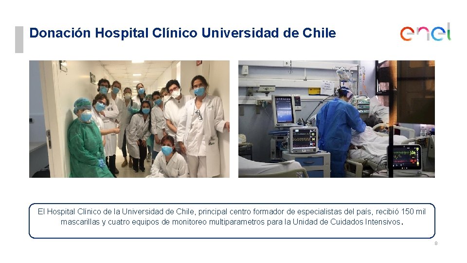 Donación Hospital Clínico Universidad de Chile El Hospital Clínico de la Universidad de Chile,