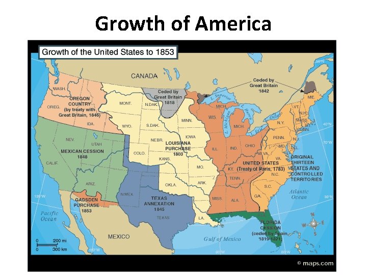 Growth of America 