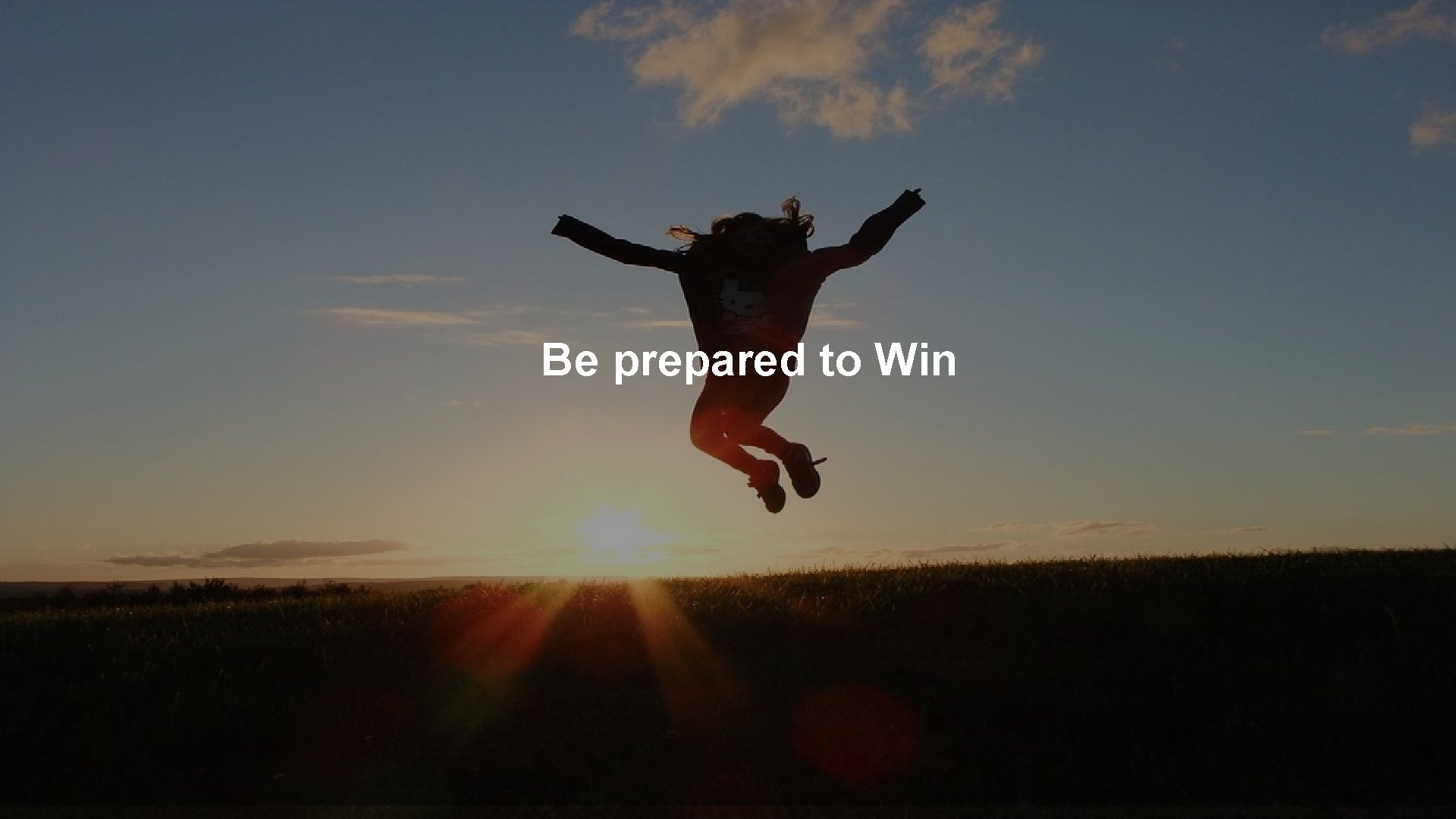 Be prepared to Win RAISE PRIVATE FUNDS ™ 